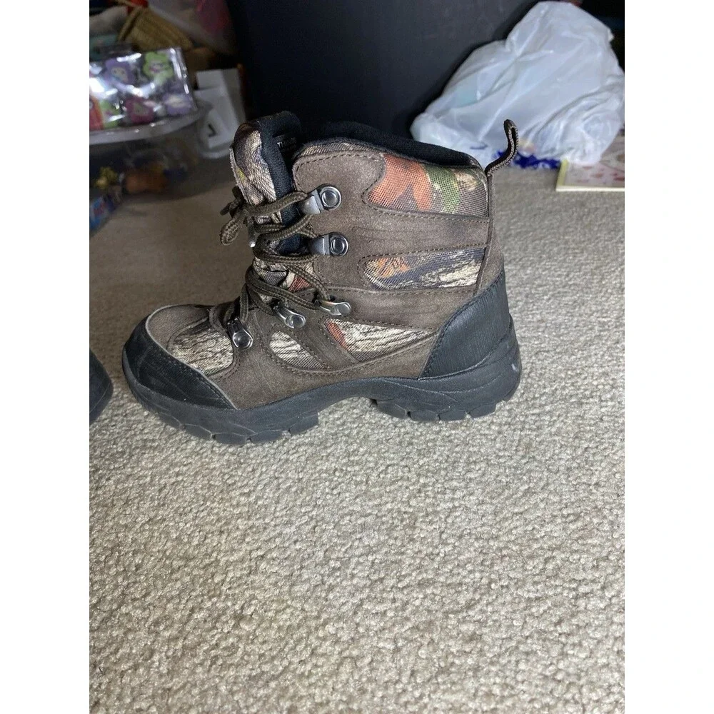 Northside Kids Renegade Waterproof Camo Hunting Boots Thinsulate Size 1 Boys